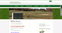 Desktop Screenshot of blueherongolf.org